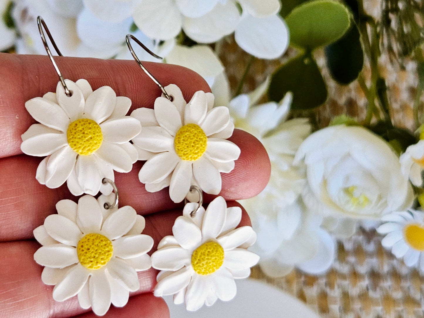 Daisy Drop Earrings