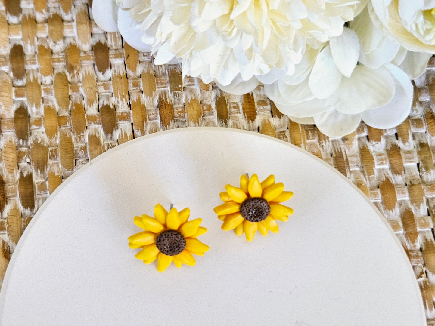 Sunflower Studs