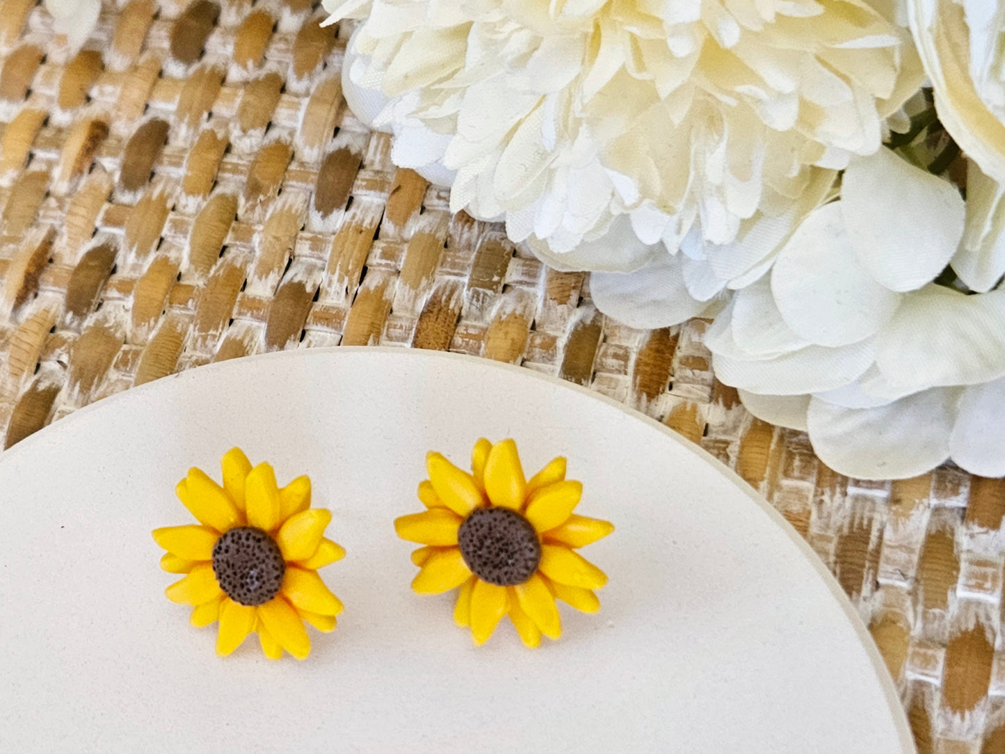 Sunflower Studs