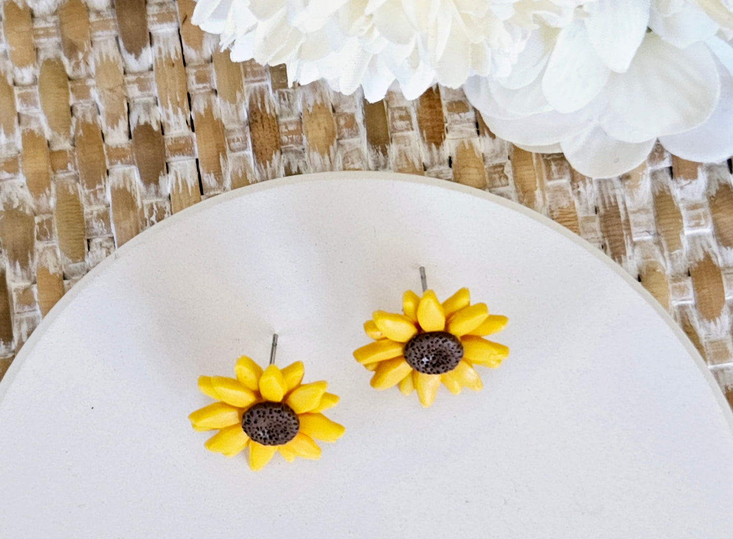 Sunflower Studs