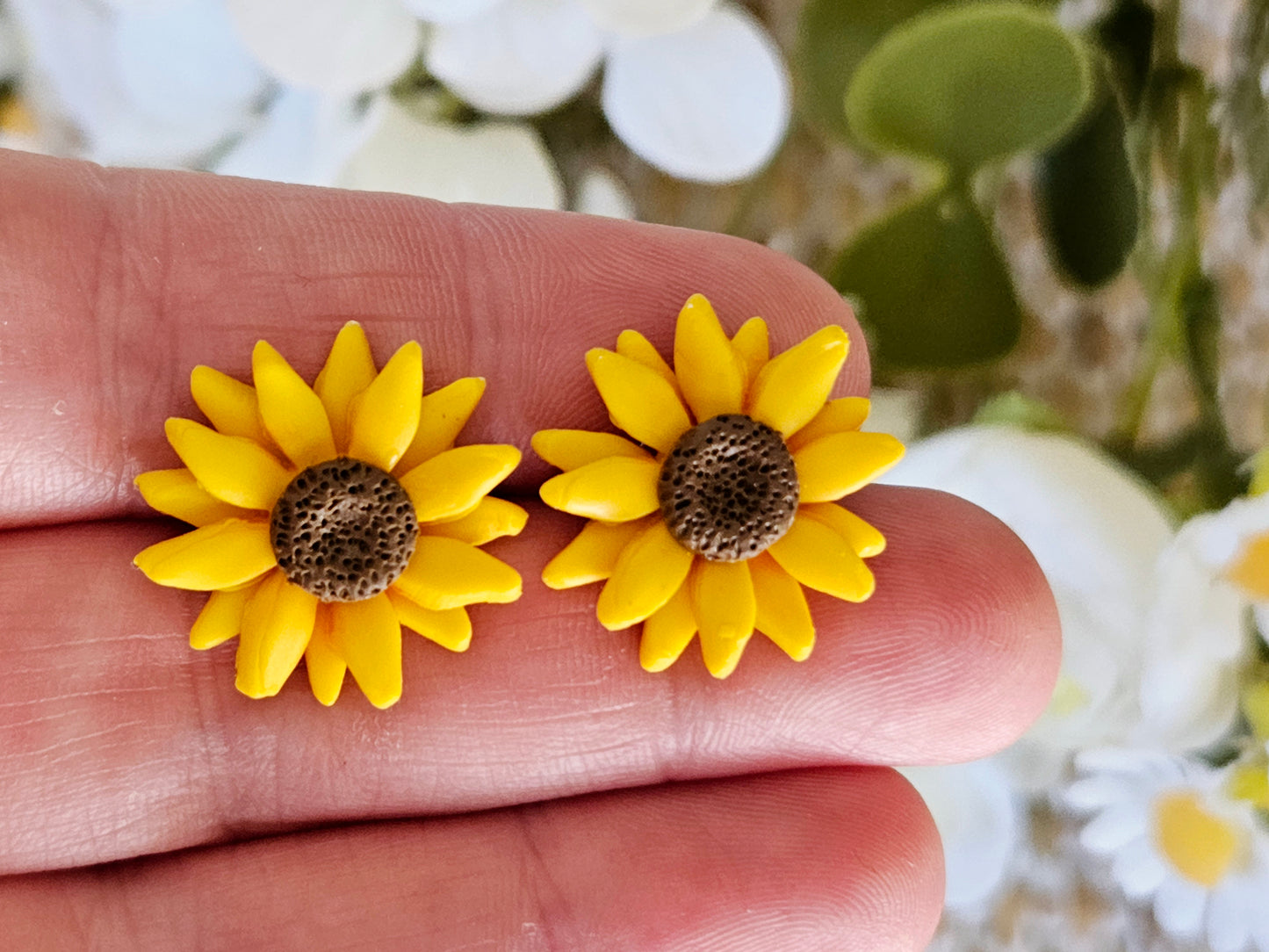 Sunflower Studs