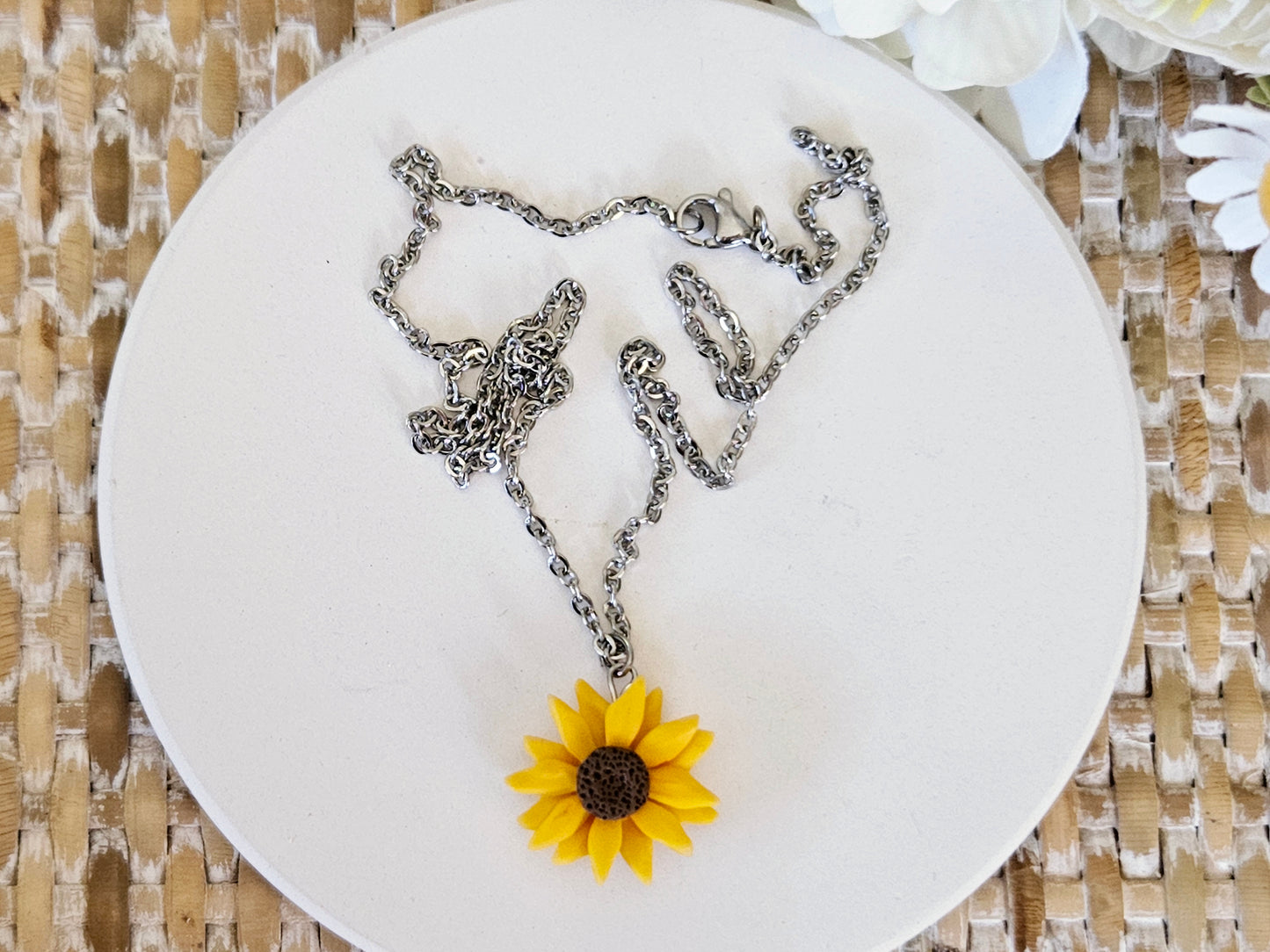 Sunflower Necklace