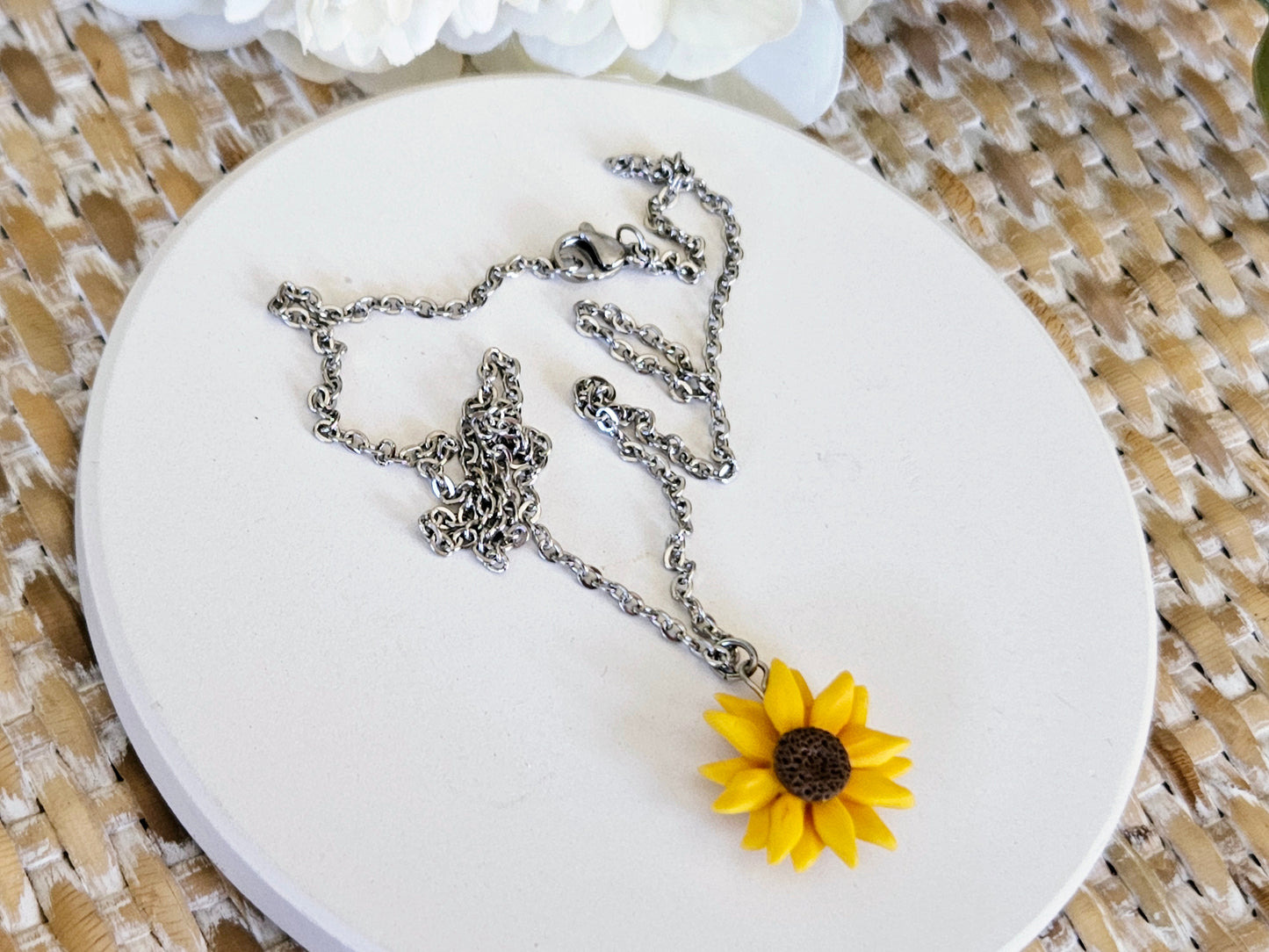 Sunflower Necklace