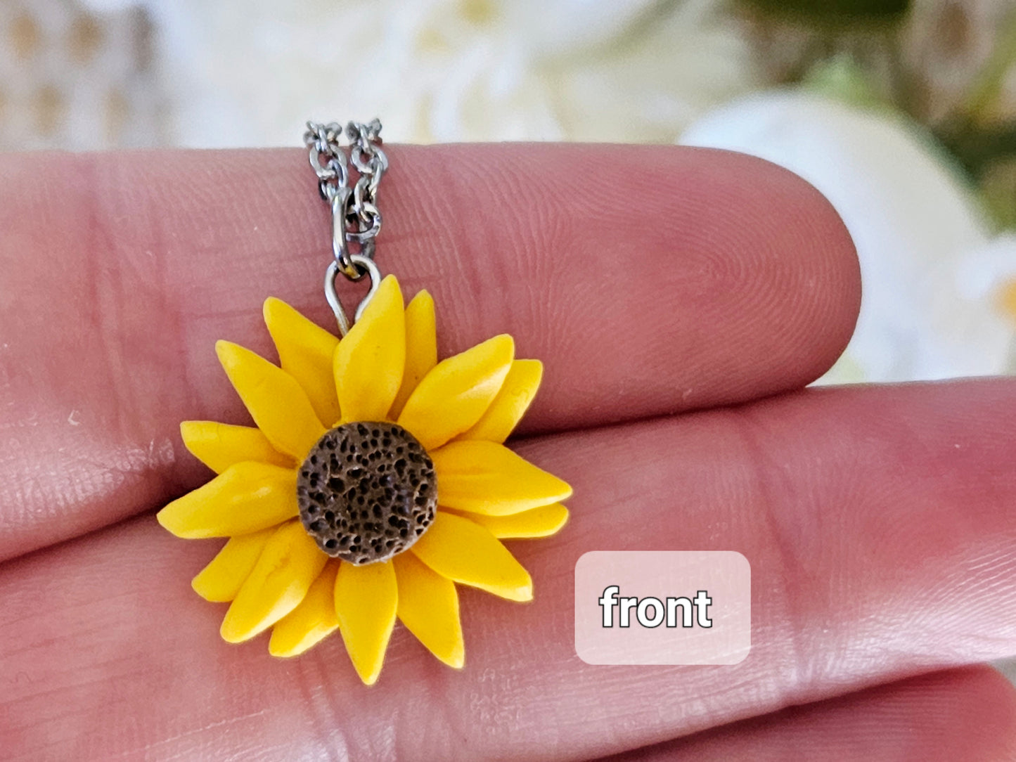 Sunflower Necklace