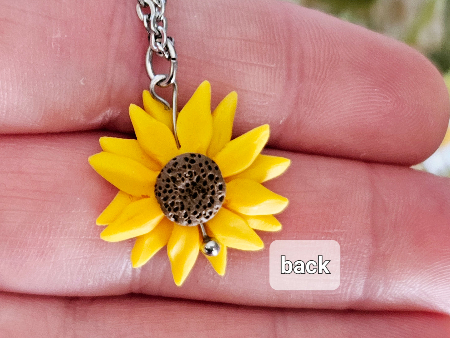 Sunflower Necklace