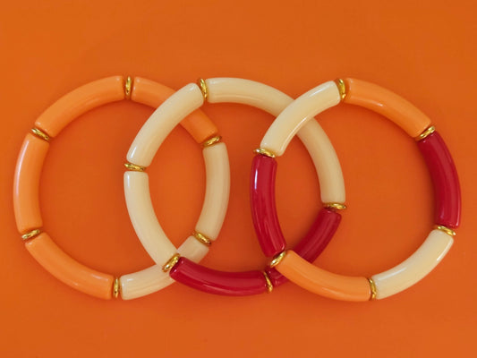Stacking Bracelets Sunset Stack