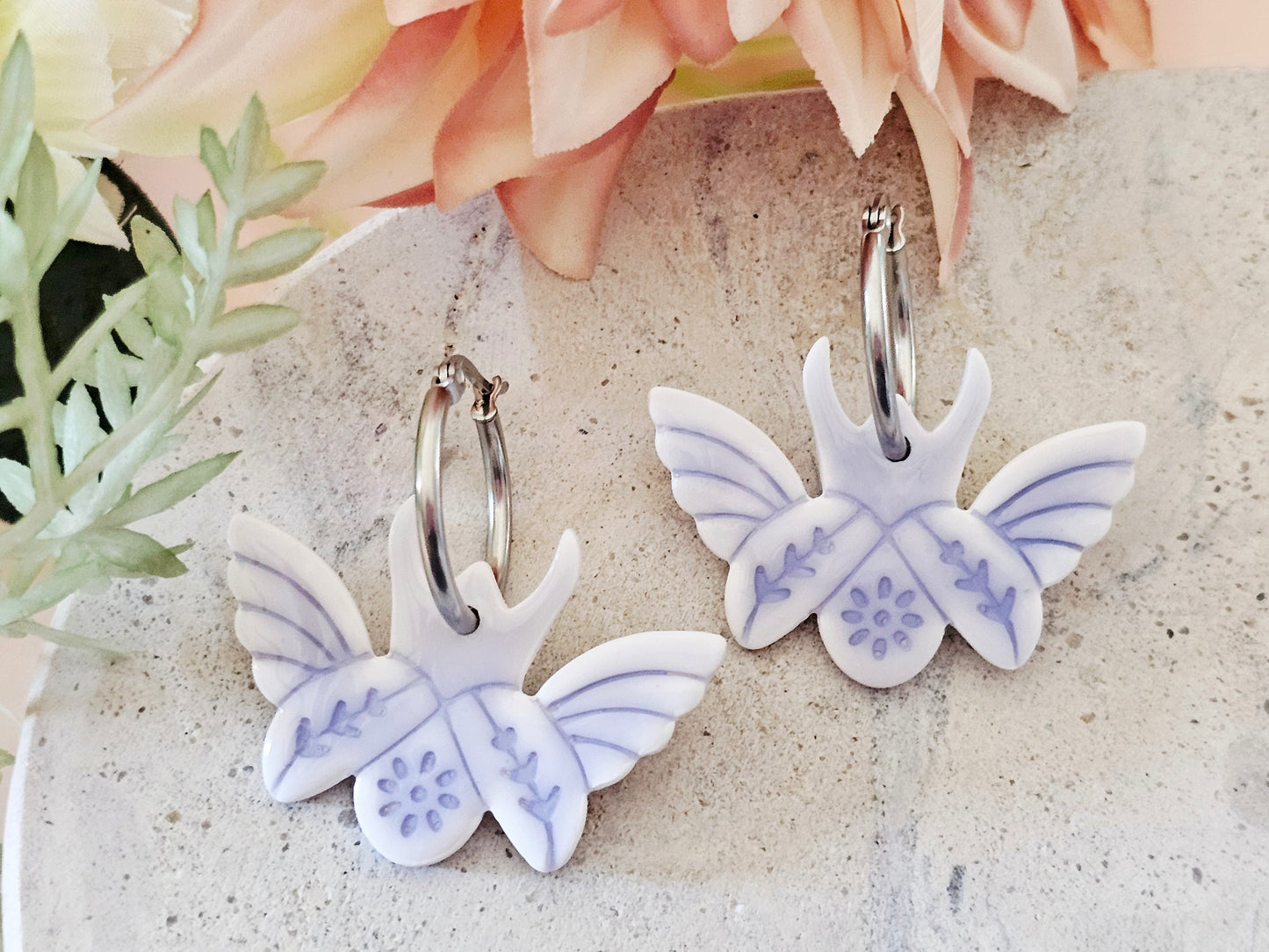 Winged Beetle Hoops