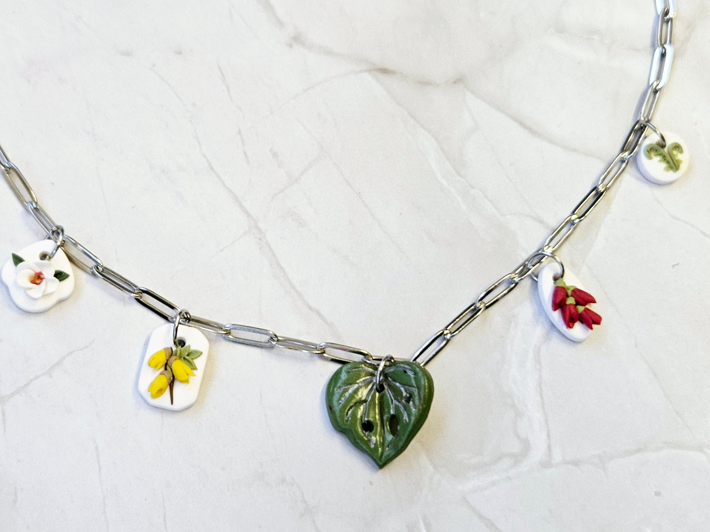 Charm Aotearoa Silver Necklace