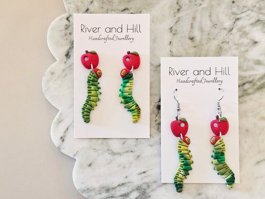 Hungry Caterpillar Earrings