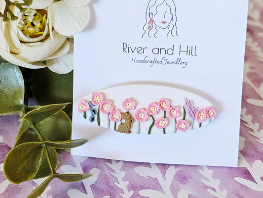 Meadow Bunny Hairclip