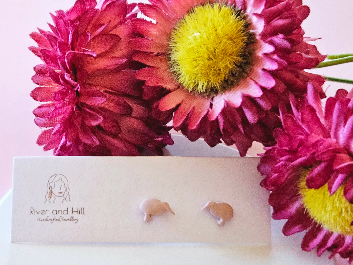 Girls Micro Kiwi Studs
