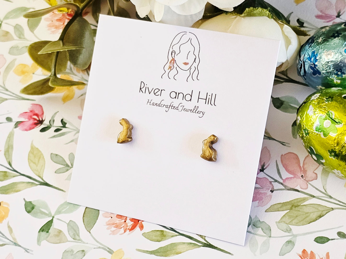 Easter Miniture Gold Studs