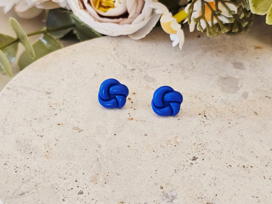 Daily Colour Bright Blue Studs