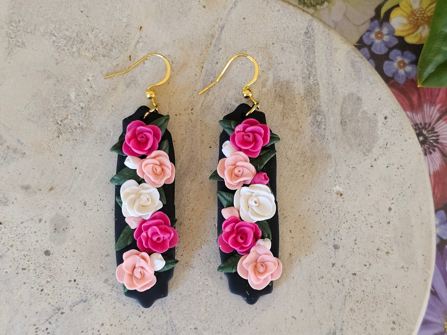 Cammellia Statement Earrings