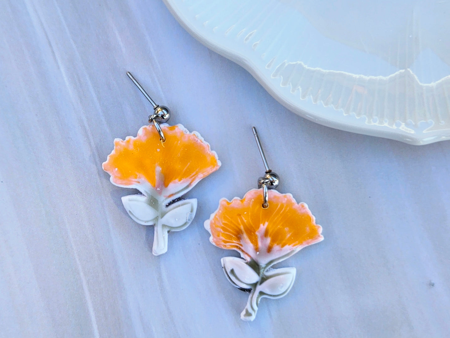 Pohutukawa Earrings