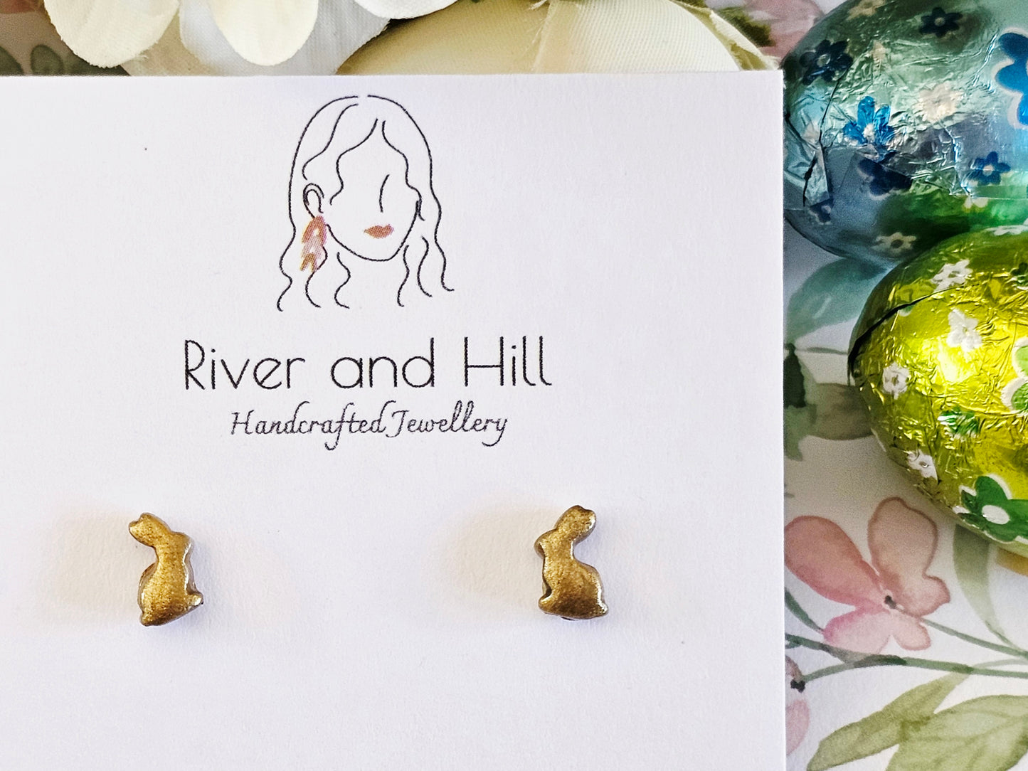 Easter Miniture Gold Studs