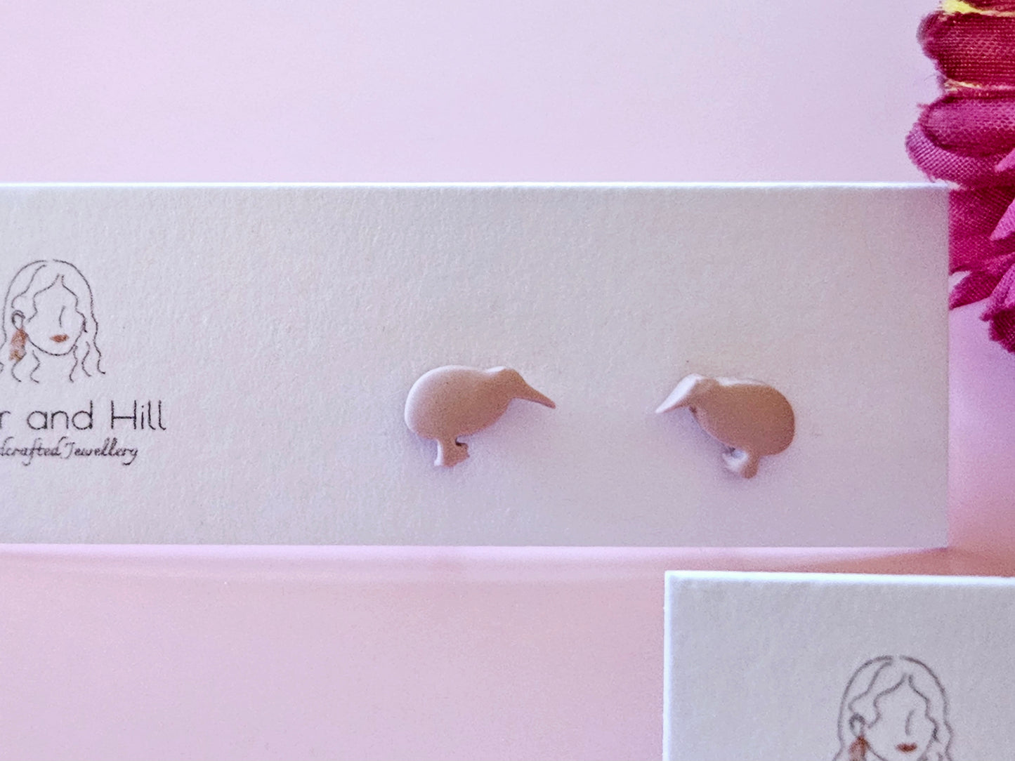 Girls Micro Kiwi Studs