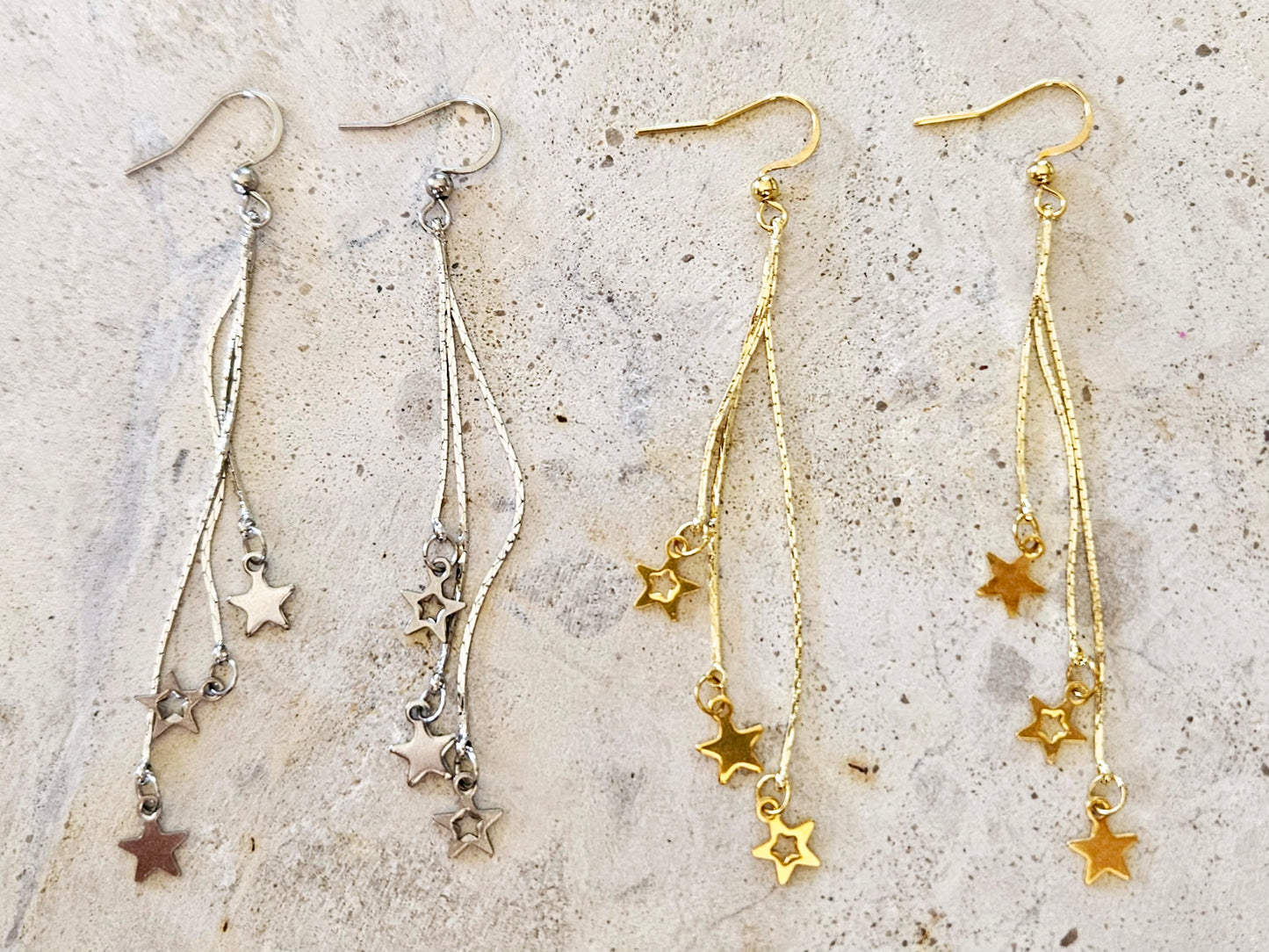 Matariki Dangle Star Earrings