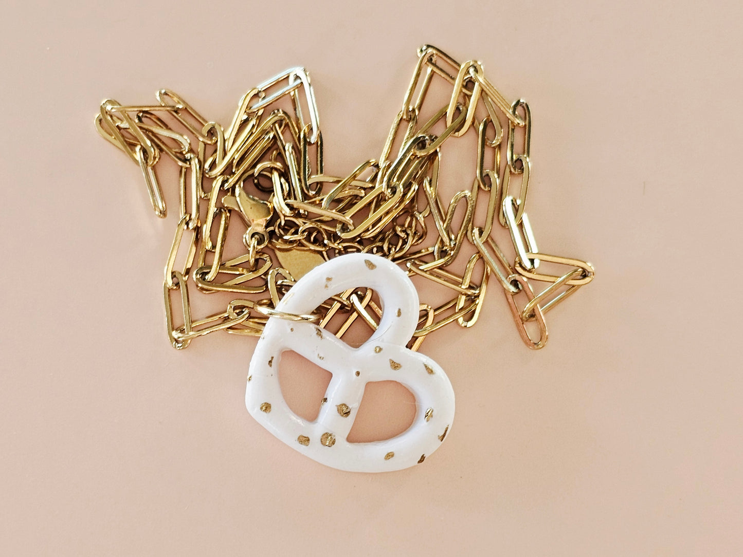 Charm Pretzel Necklace