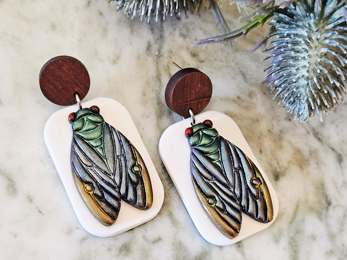 Cicada Earrings