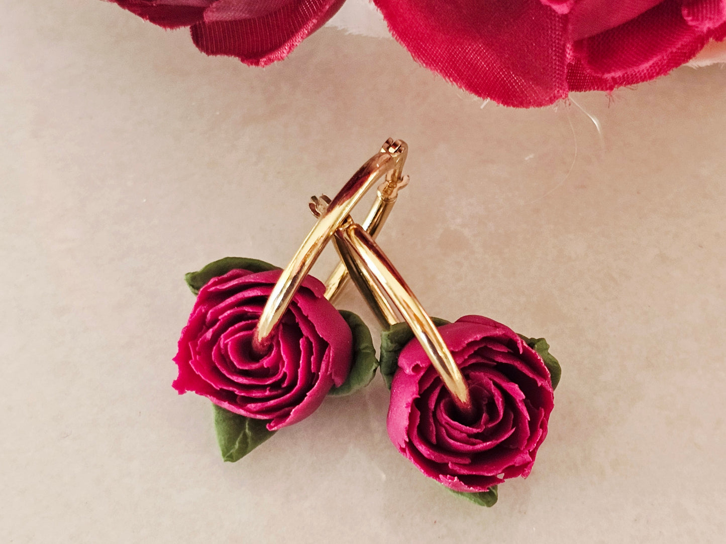 Peonies Wine Hoops