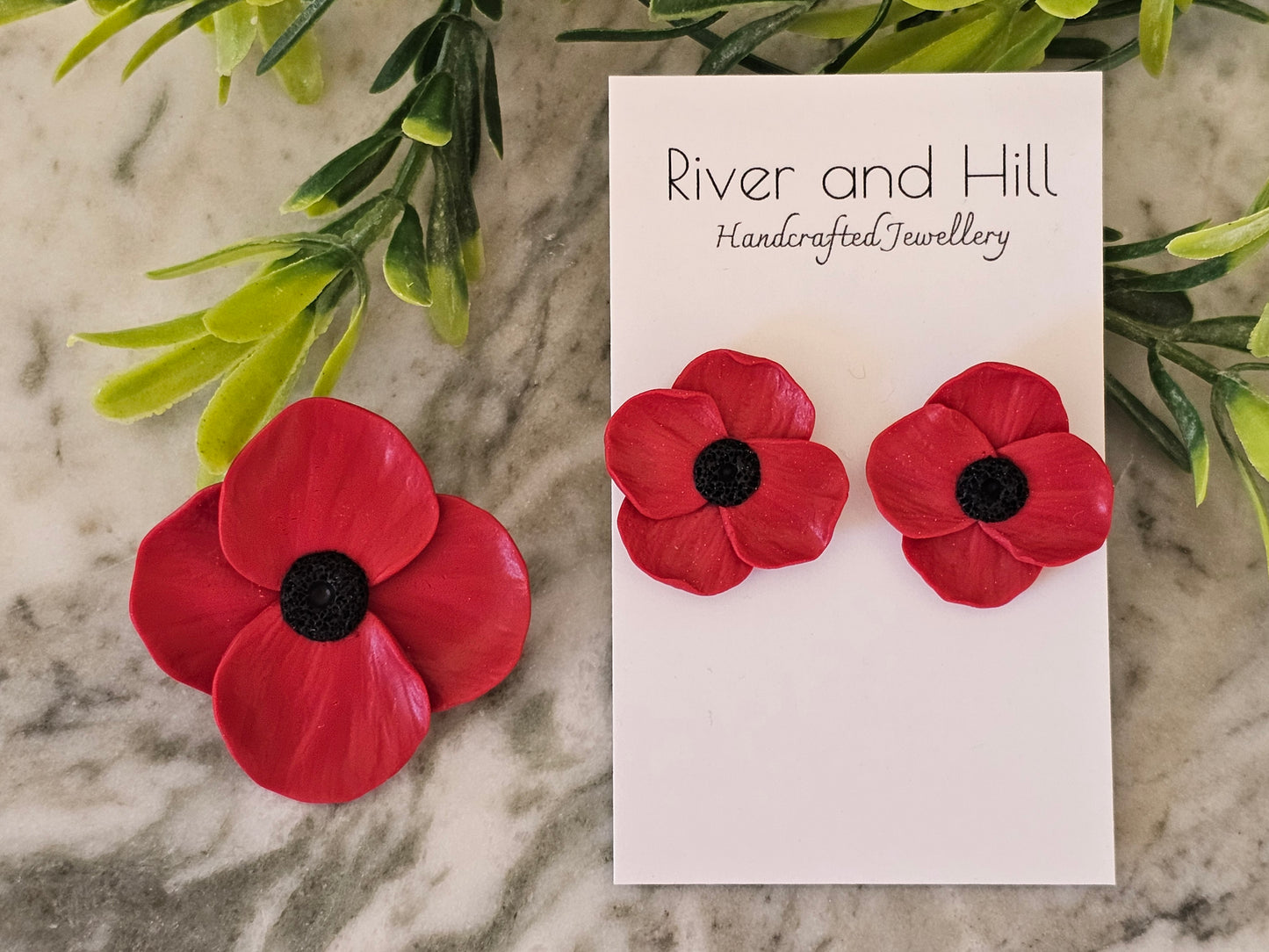 Poppy Large Stud Earrings