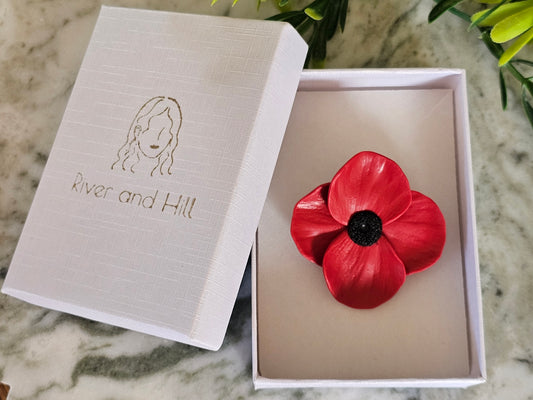 Poppy Large Brooch