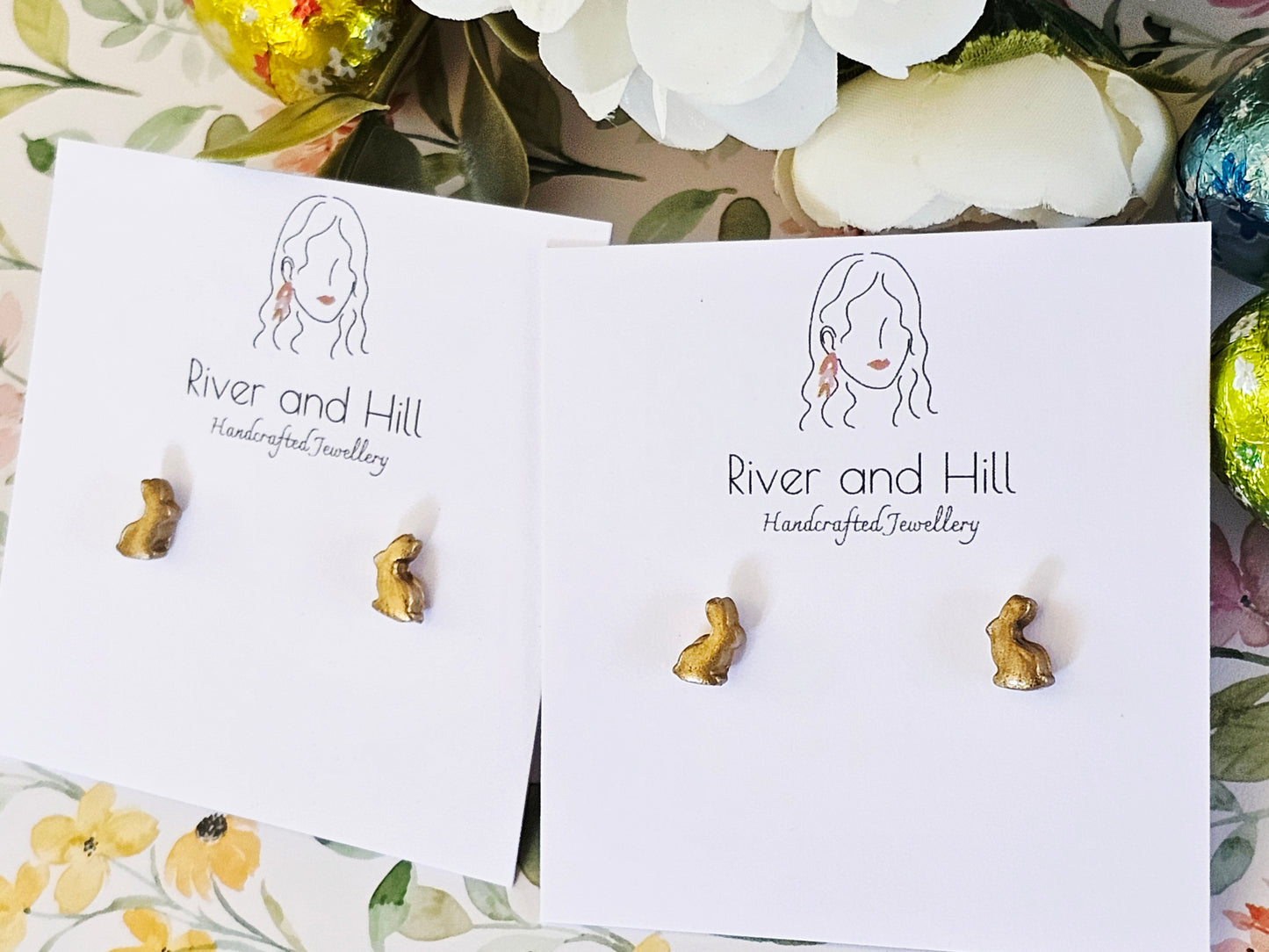 Easter Miniture Gold Studs