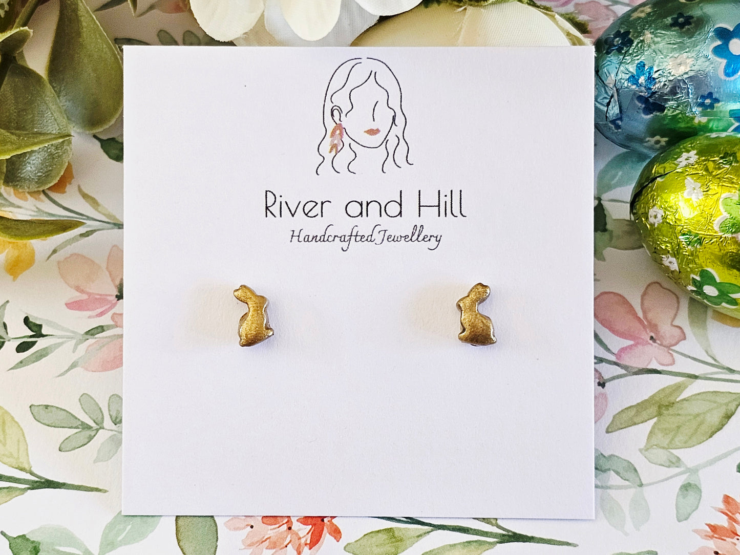 Easter Miniture Gold Studs