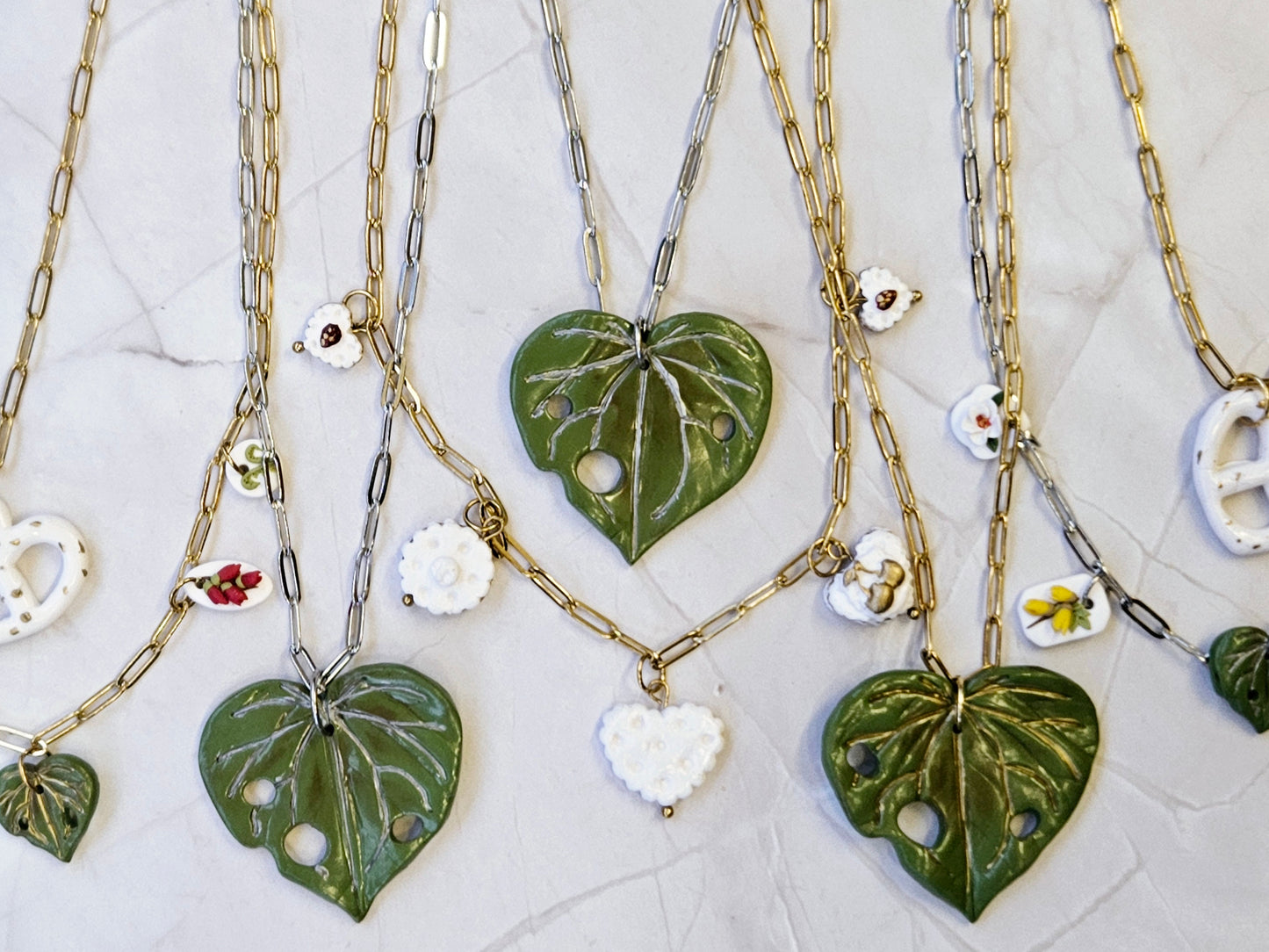 Charm Pretzel Necklace