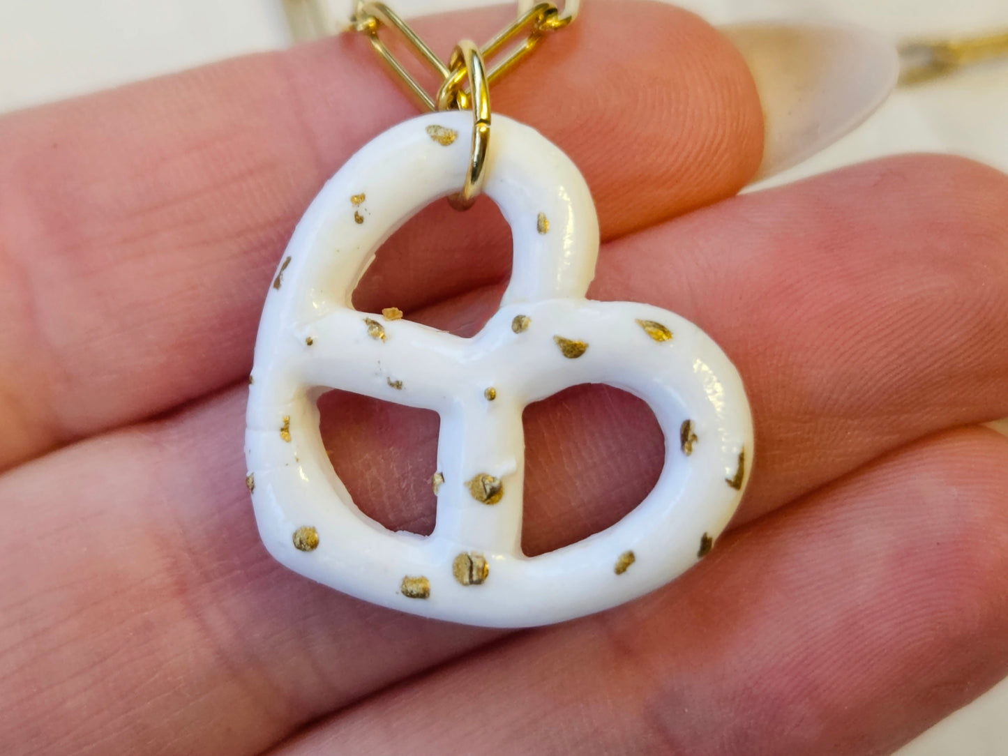 Charm Pretzel Necklace