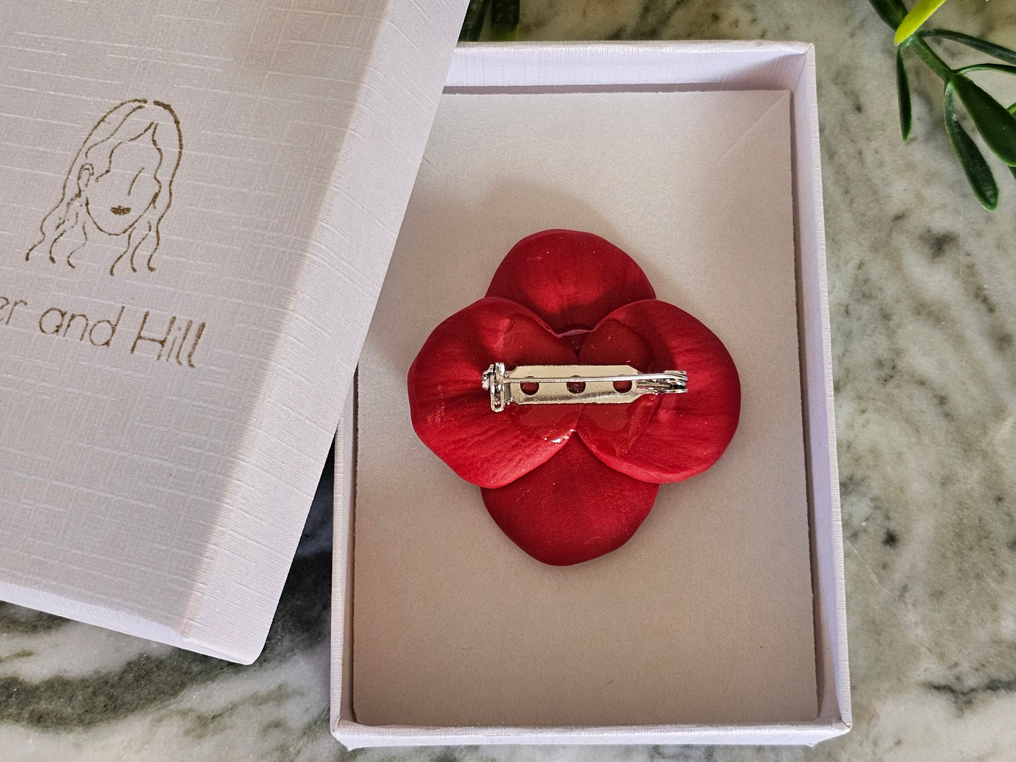 Poppy Large Brooch