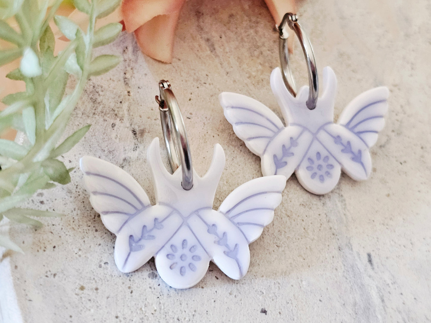 Winged Beetle Hoops