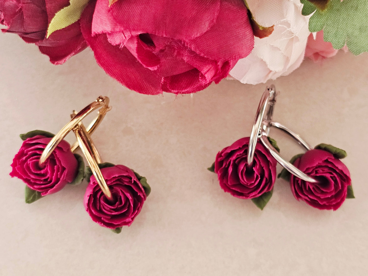 Peonies Wine Hoops