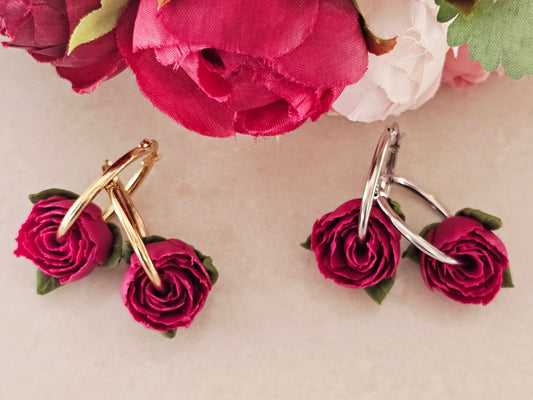 Peonies Wine Hoops