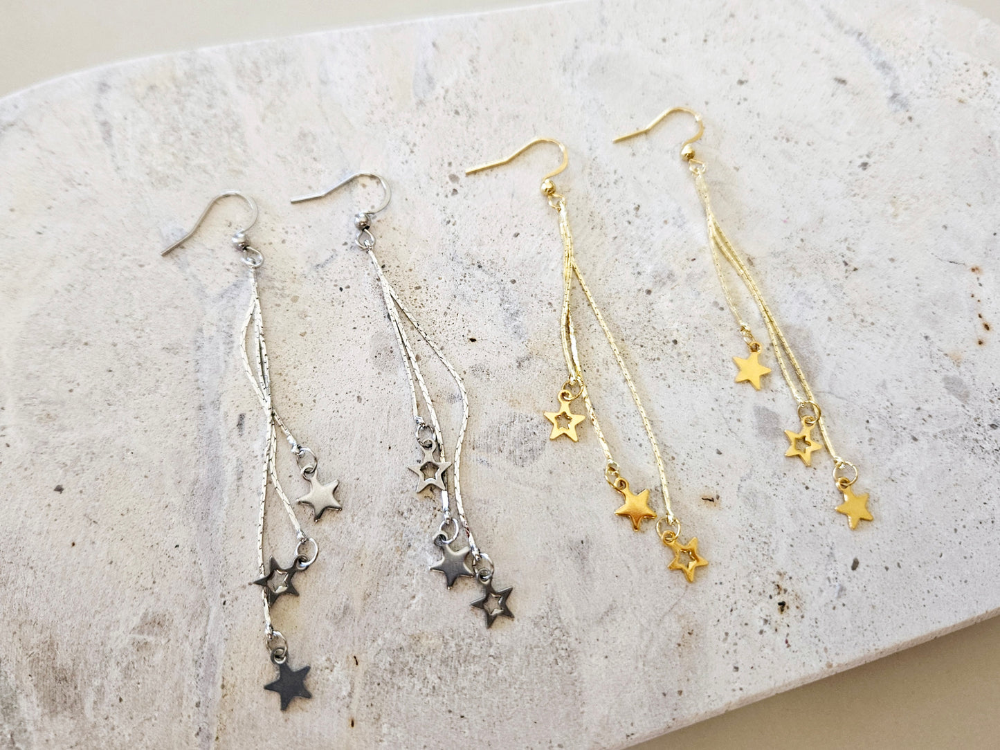 Matariki Dangle Star Earrings