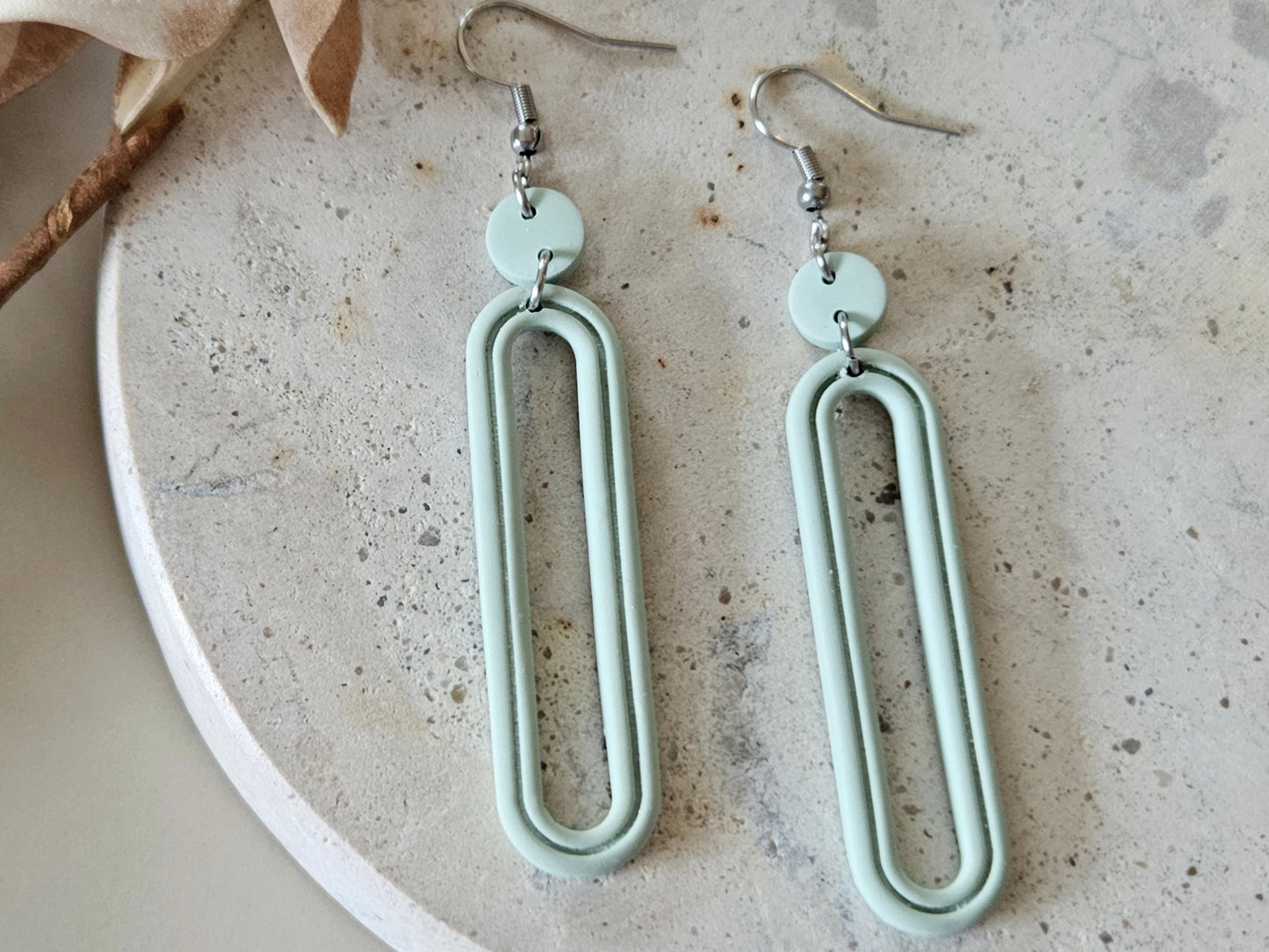 Essentials Sage Earrings