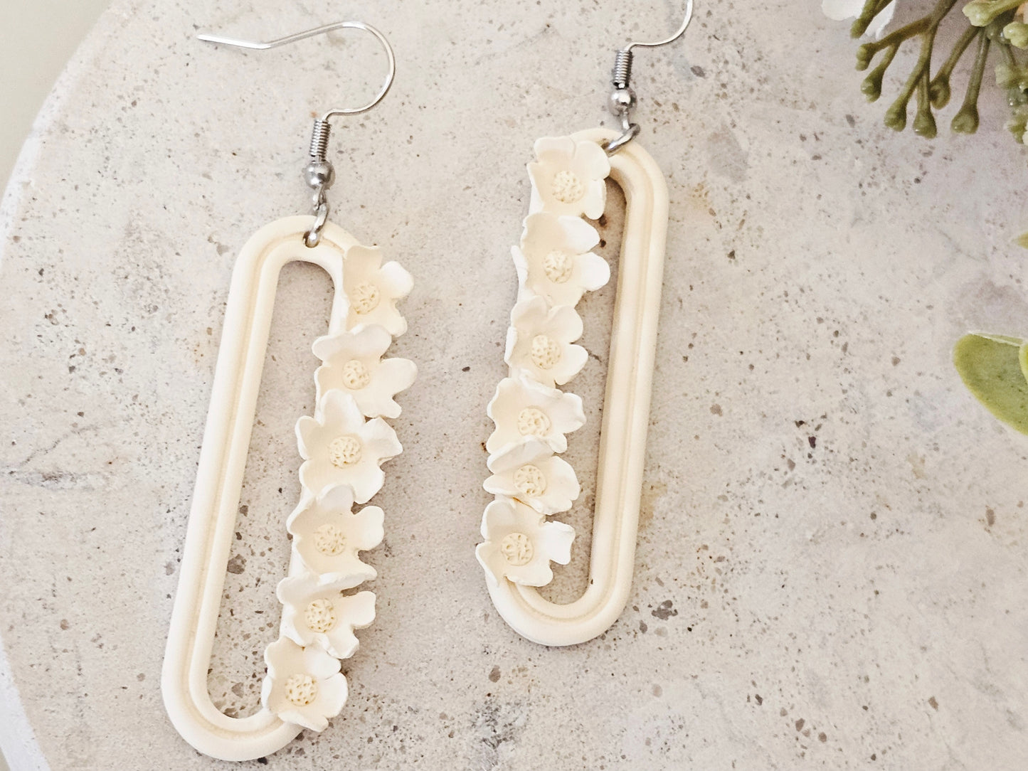 Daily Colour Pastel Yellow Floral Earrings