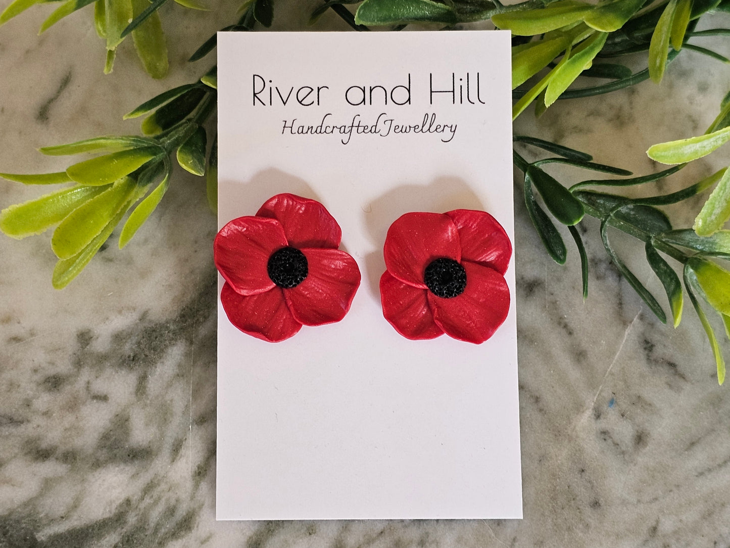 Poppy Large Stud Earrings