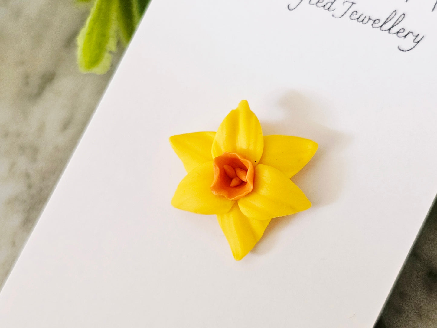 Daffodil Small Brooch