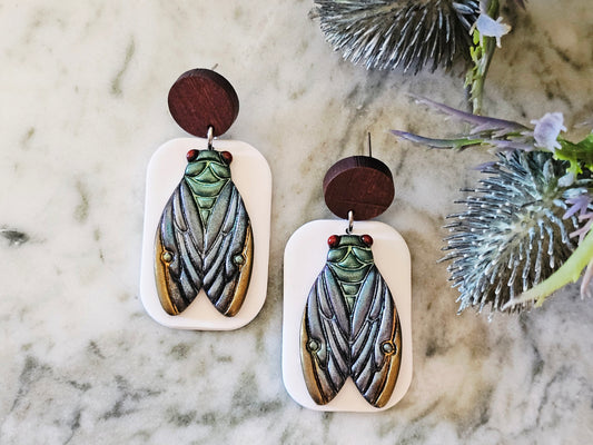 Cicada Earrings