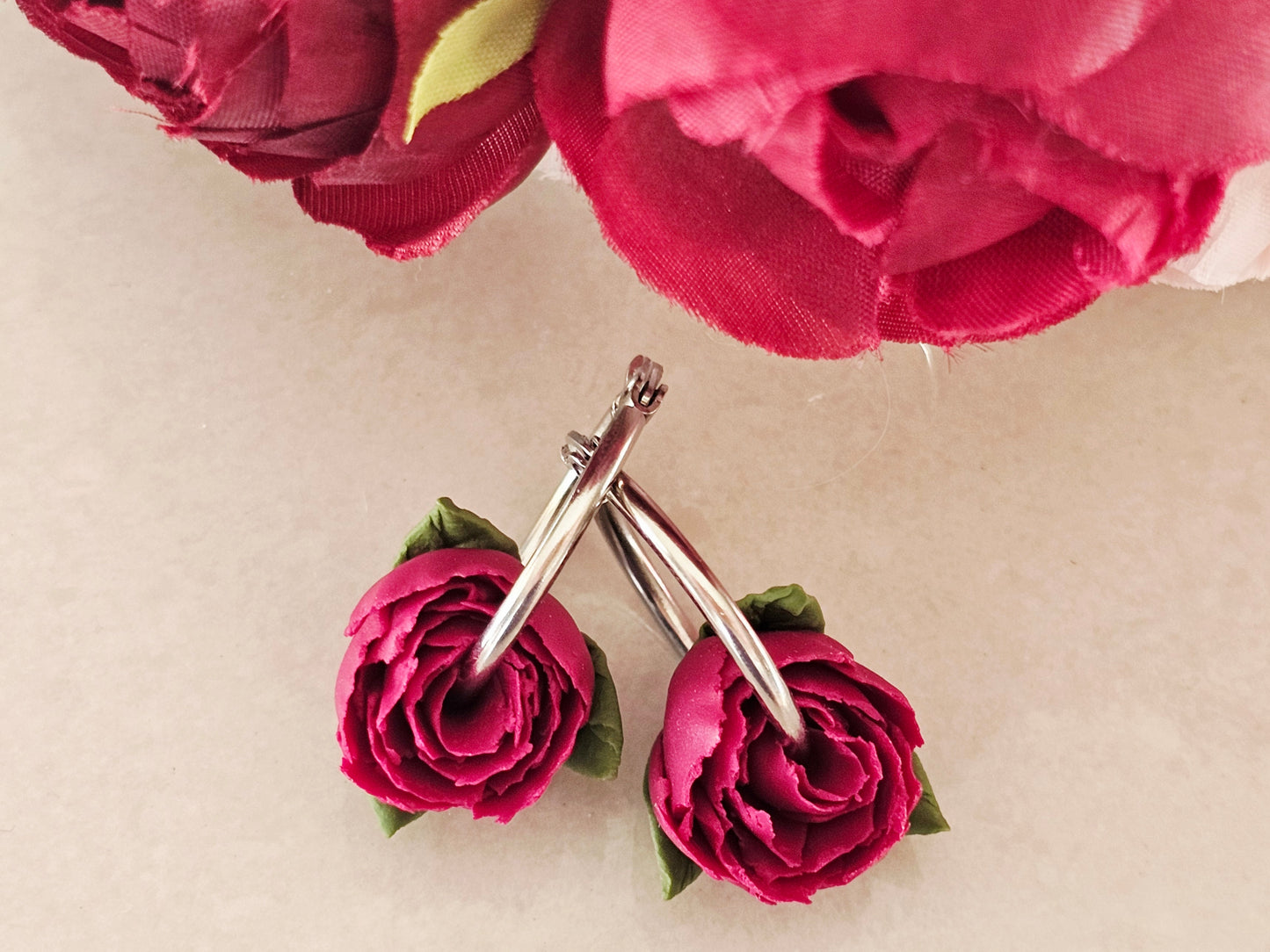 Peonies Wine Hoops