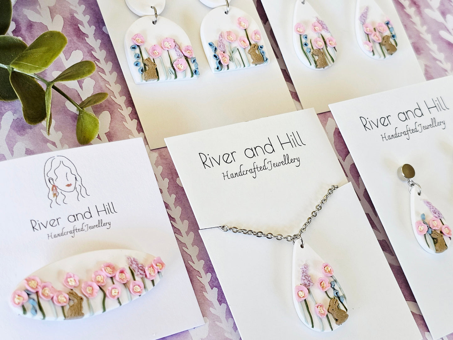 Meadow Bunny Hairclip