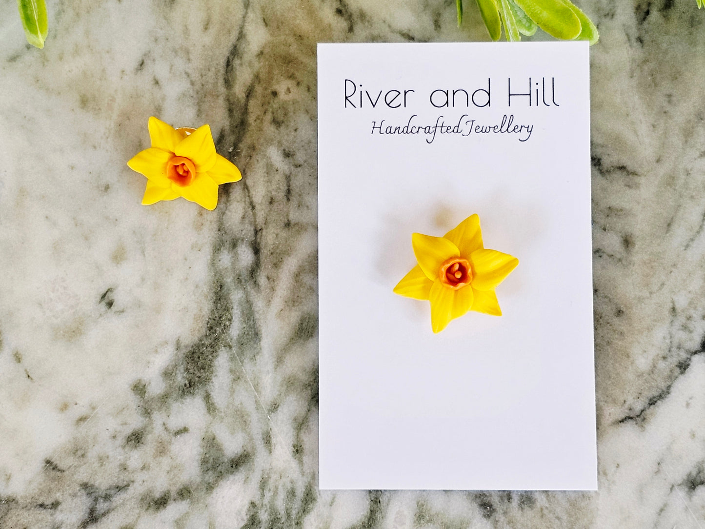 Daffodil Small Brooch