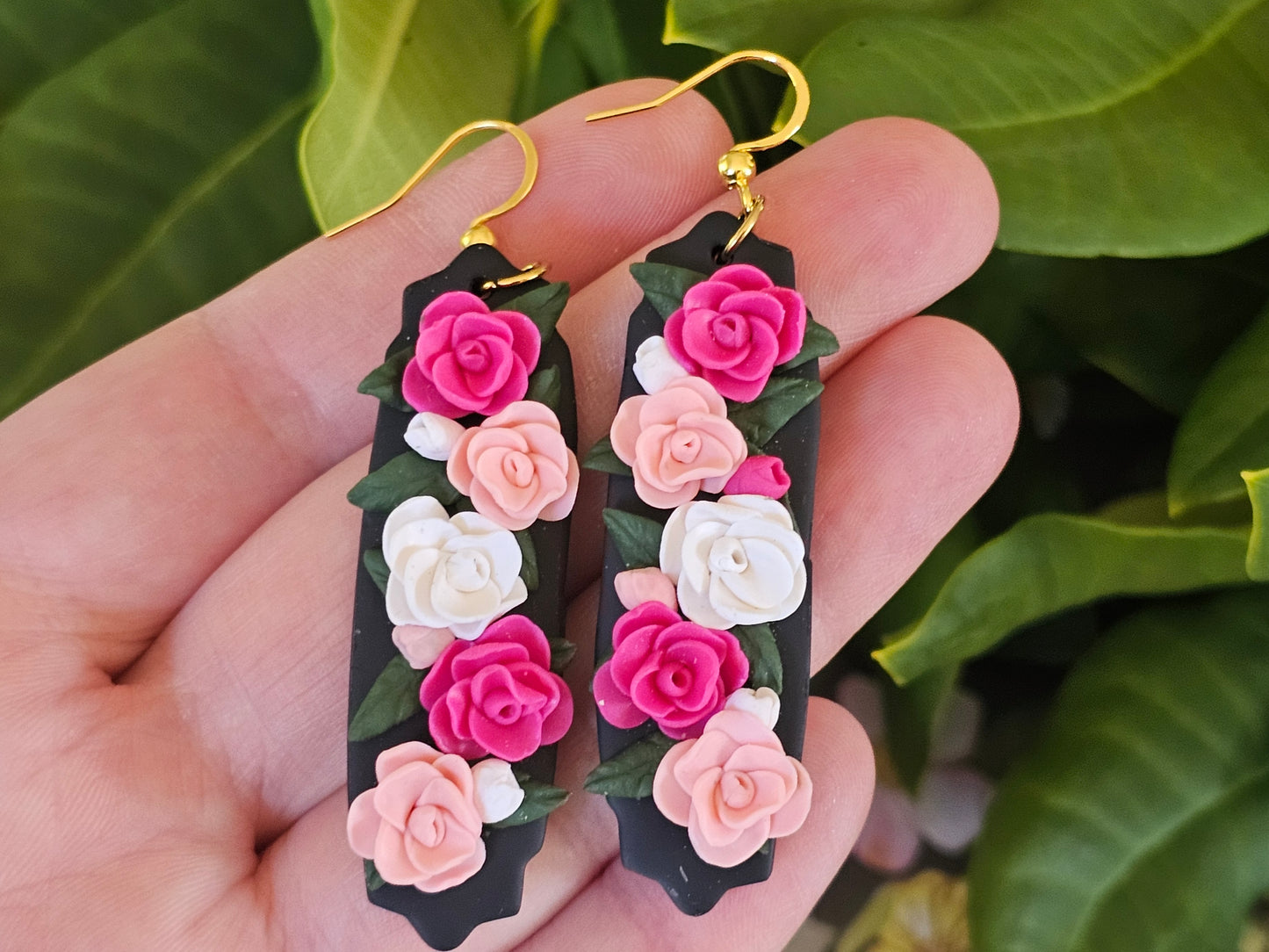 Cammellia Statement Earrings