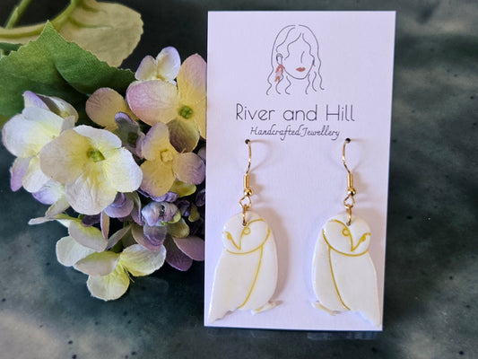 Porcelain Ruru Earrings