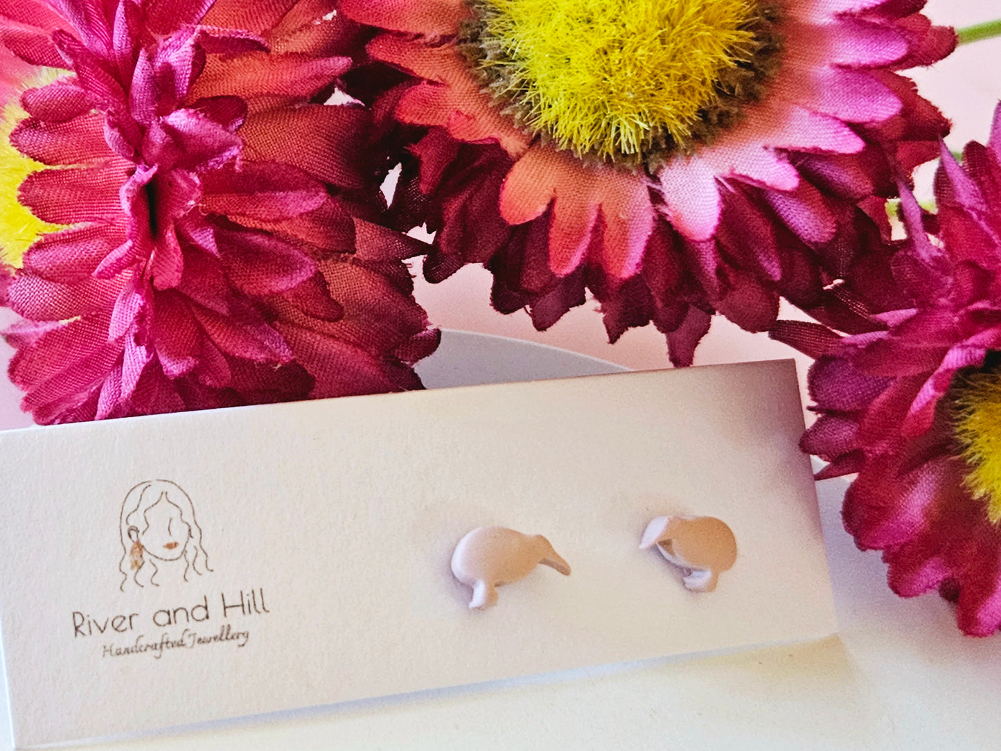 Girls Micro Kiwi Studs