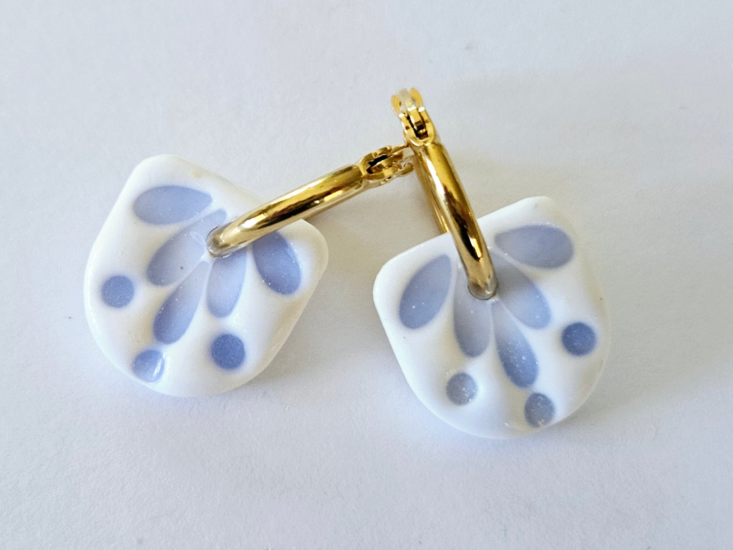 Porcelain Floral Hoops