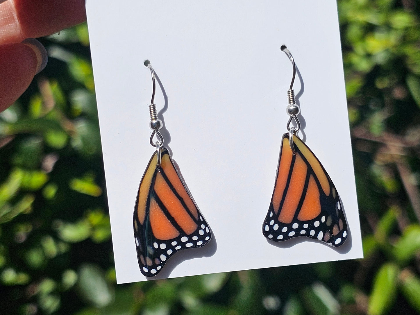 Monarch Wing Earrings