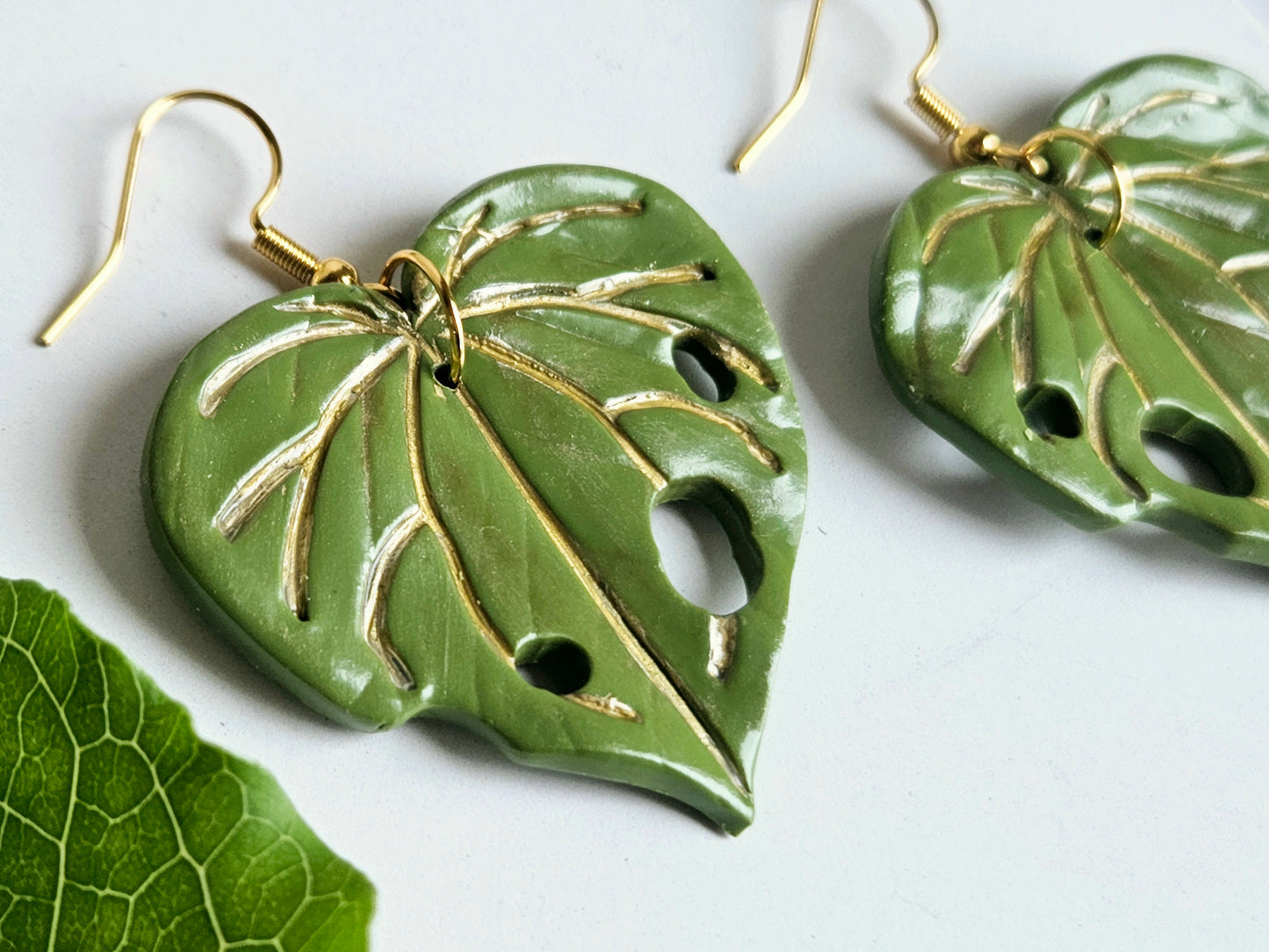 Kawakawa Gold Earrings Large